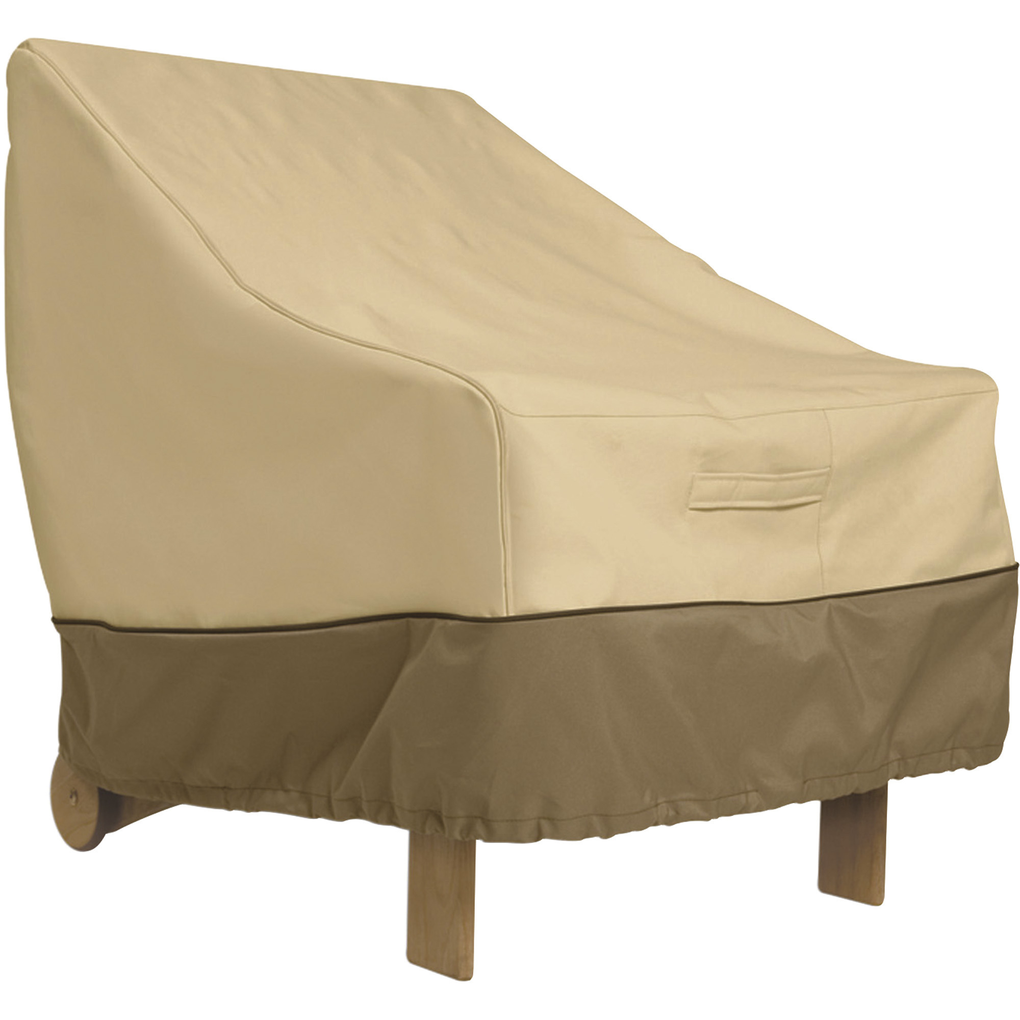 Classic Accessories Veranda Patio Chair Cover - Durable and Water Resistant Patio Chair Cover, Standard, Pebble, Model# 78912